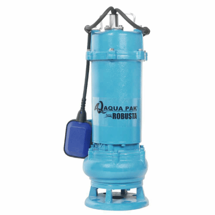 BOMBA SUMERGIBLE PARA LODOS AQUA PAK ROBUSTA 1HP 1F 110V